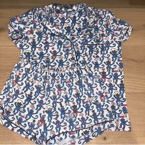 Roller Rabbit Dallas Print Pajamas